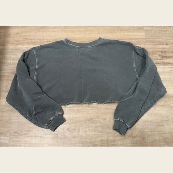 Joah Brown Cut Off Sweatshirt! Cross listed on Mercari and Curtsy!